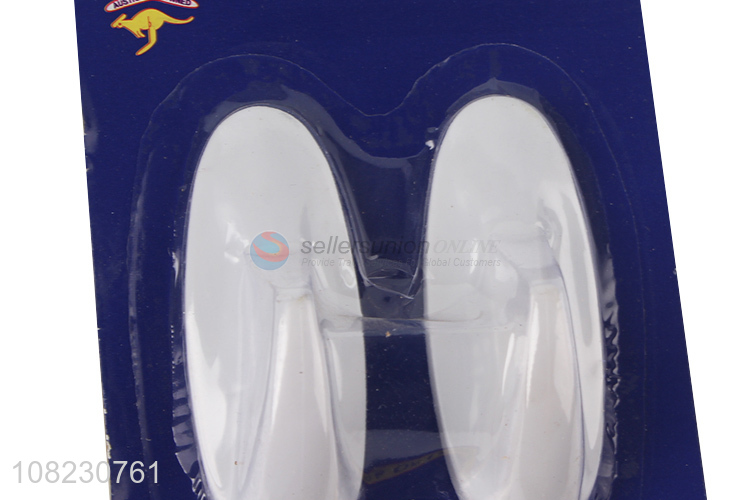 Top products kitchen bathroom white sticky hooks wholesale