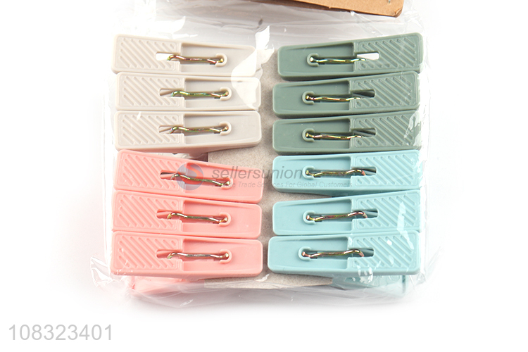 Hot selling multicolor household clothes pegs clothes clips