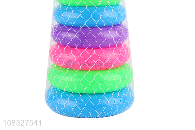 Good quality children educational toys rainbow tower games