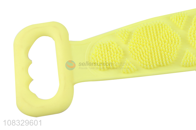 High Quality Silicone Shower Back Strap Scrubber Back Brush