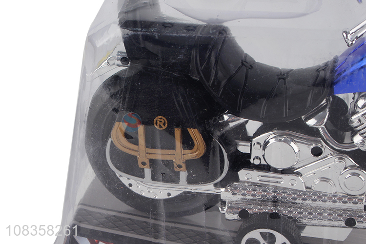 Factory supply cool boys kids inertia motorcycle model toys