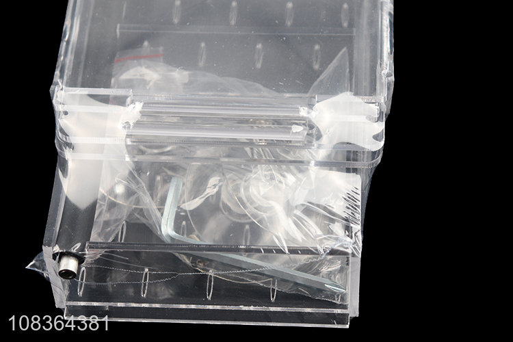 Popular products transparent acrylic hanging bird feeder for sale