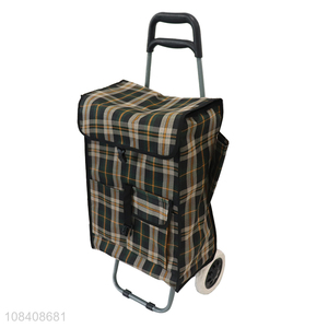 Yiwu direct sale portable shopping cart for supermarket