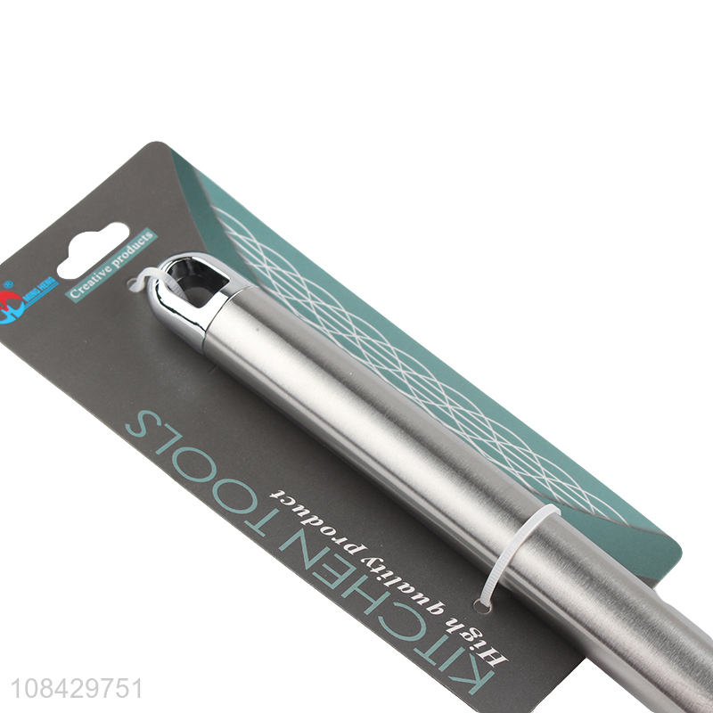 Wholesale non-stick silicone cooking spatula with stainless steel handle