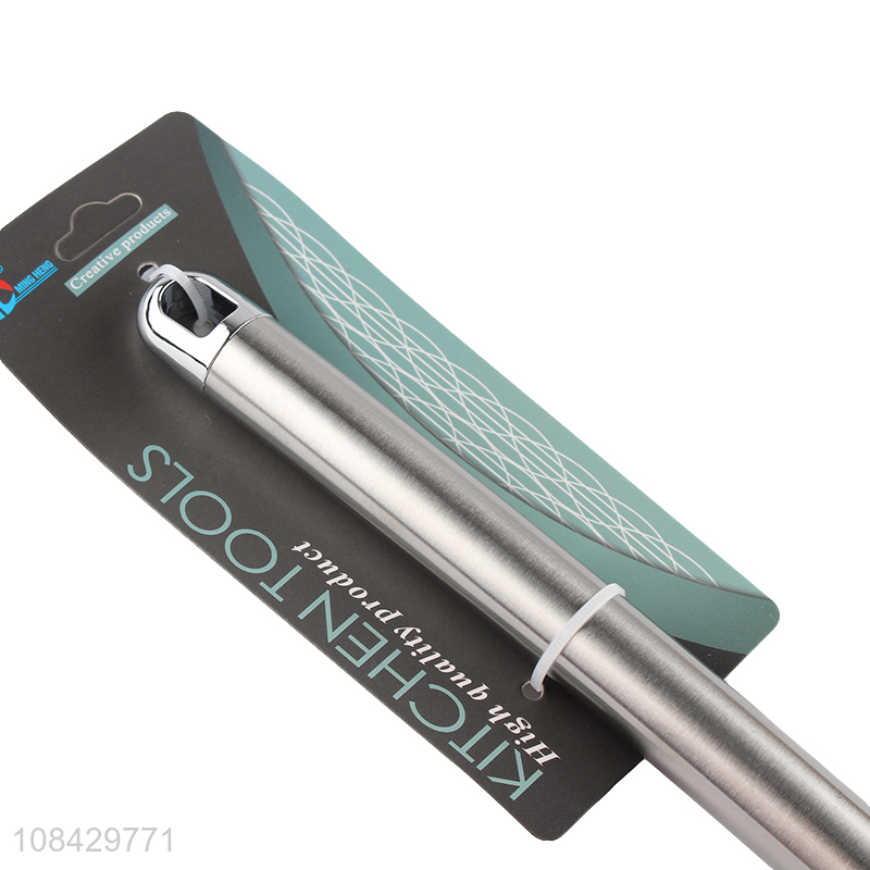 China imports food grade silicone soup ladle with stainless steel handle