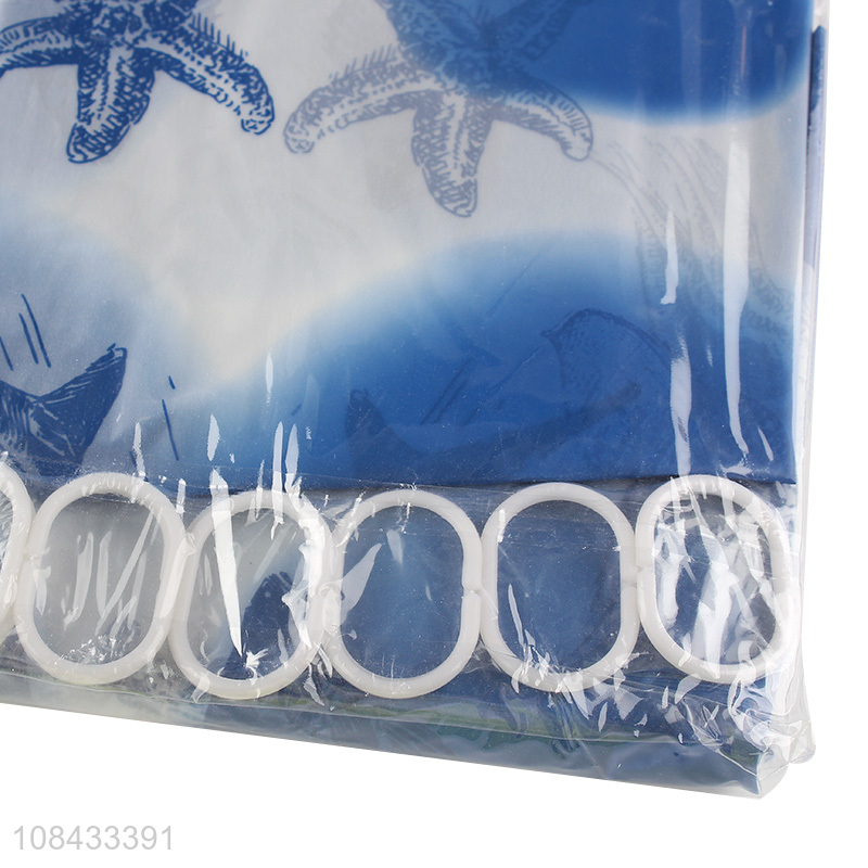 China supplier simple shower curtains bathroom partition curtain