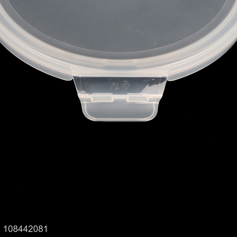 Yiwu wholesale round glass food storage box preservation box