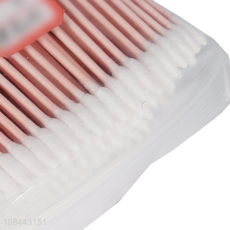 Hot sale 200pcs paper stick cotton swabs disposable cotton buds