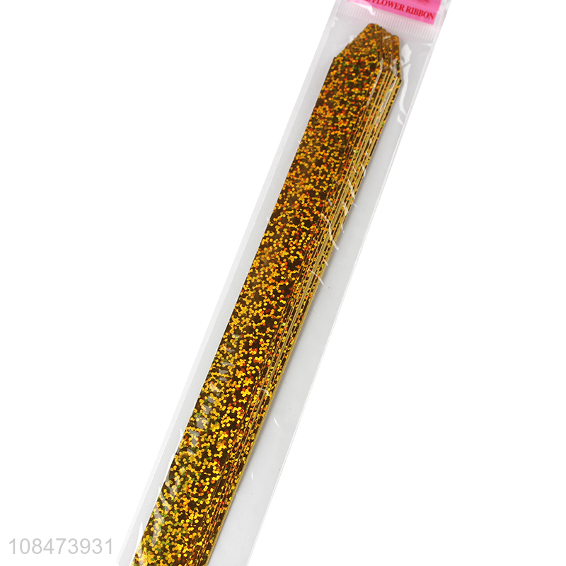 Factory supply pull bow gift ribbon for Christmas wedding baskets