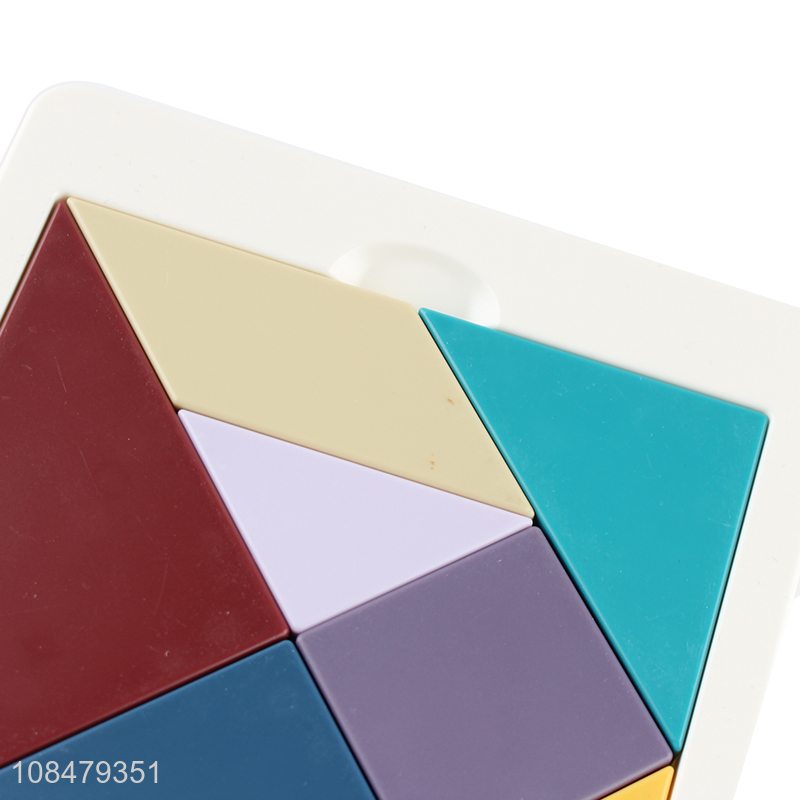 China products educational tangram puzzle math toys for kids