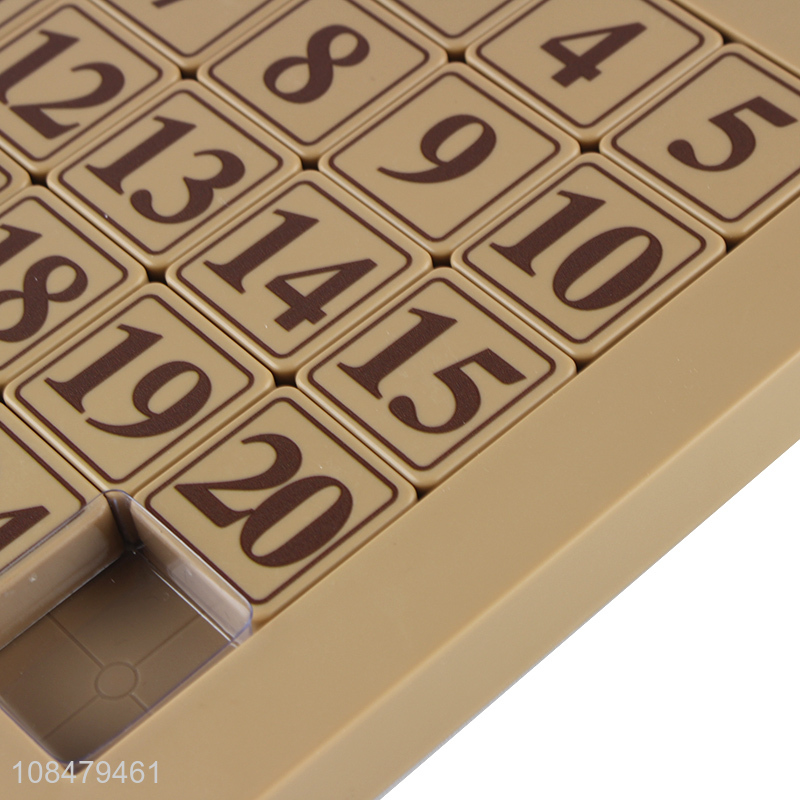 Hot items number klotski games desktop educational toys