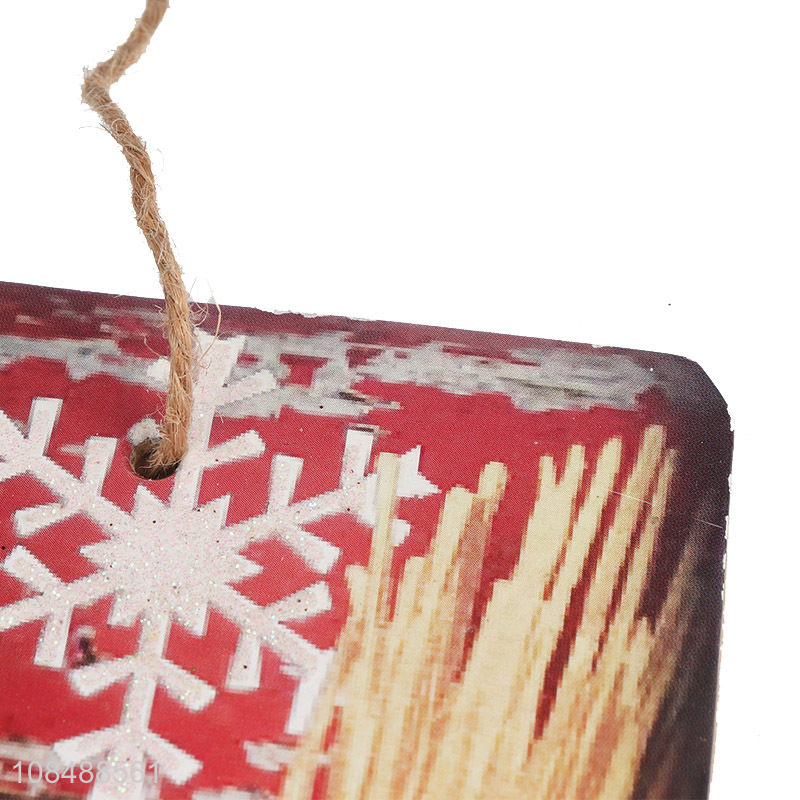 Good selling creative christmas party decorative board hangings