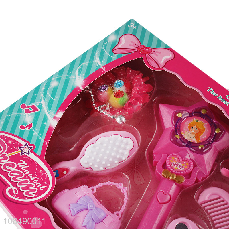 Good price music LED flash magic wand children toy set