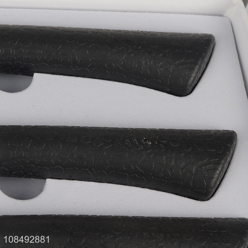 Factory supply 5pcs stainless steel kitchen knives and vegetable peeler set