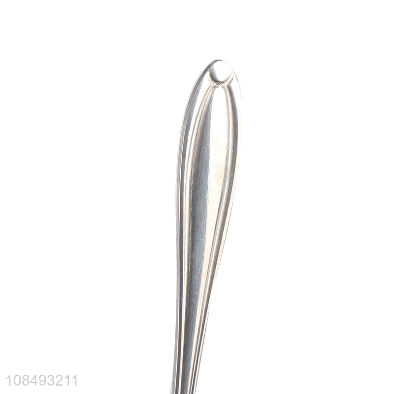 Factory price heart-shaped stainless steel spoon