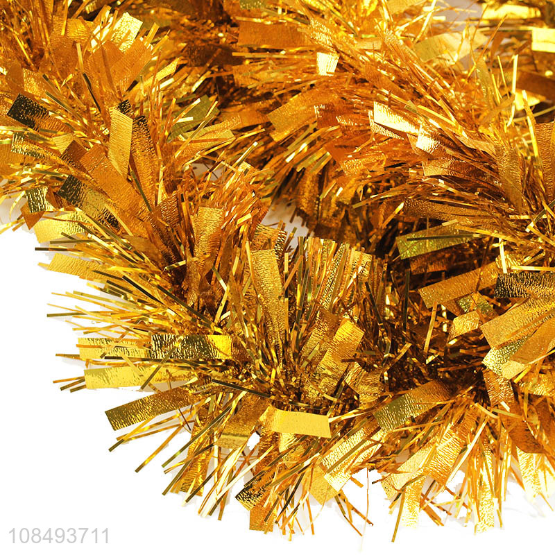 Wholesale glitter tinsel Christmas tinsel Christmas hanging decoration