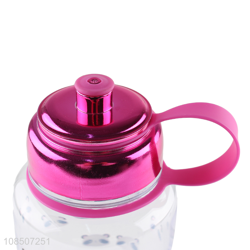 New style large capacity plastic water bottle for travel