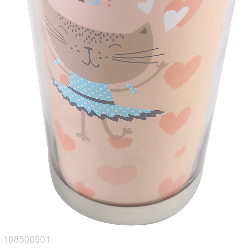 Hot sale cartoon large capacity double wall drinking bottle