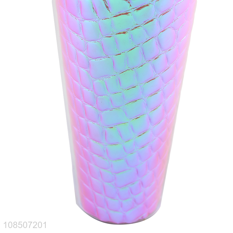 Top selling school office straw water cup water jar with lid