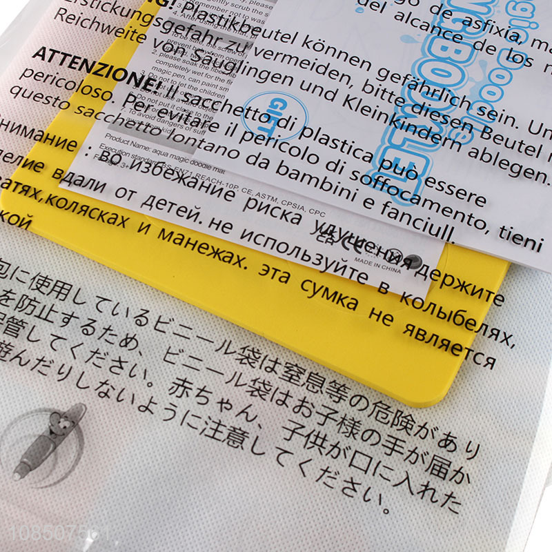 Popular products kids educational toys magic doodle mat set toys