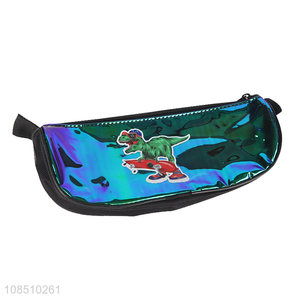 Factory price cool laser pvc pencil <em>bag</em> <em>pen</em> case with zipper