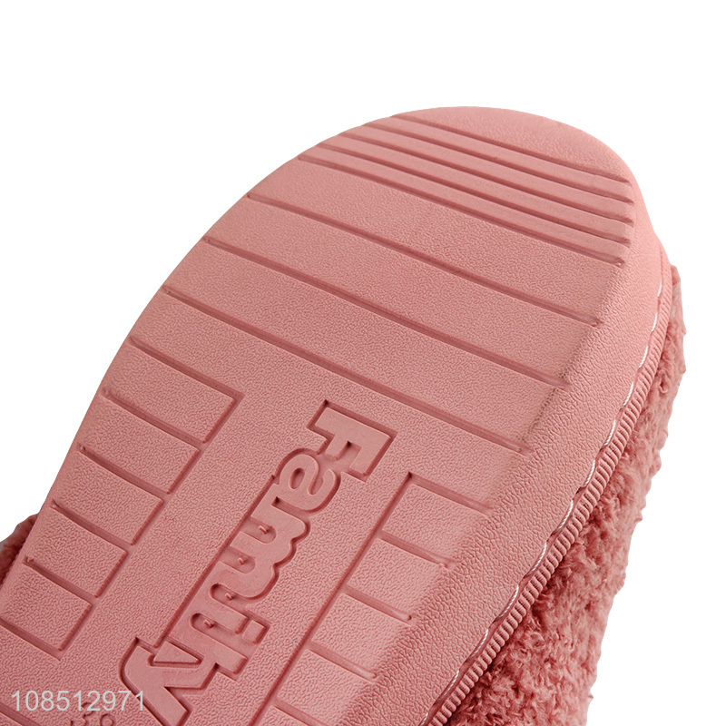 Factory direct sale women winter slippers indoor slippers house slides