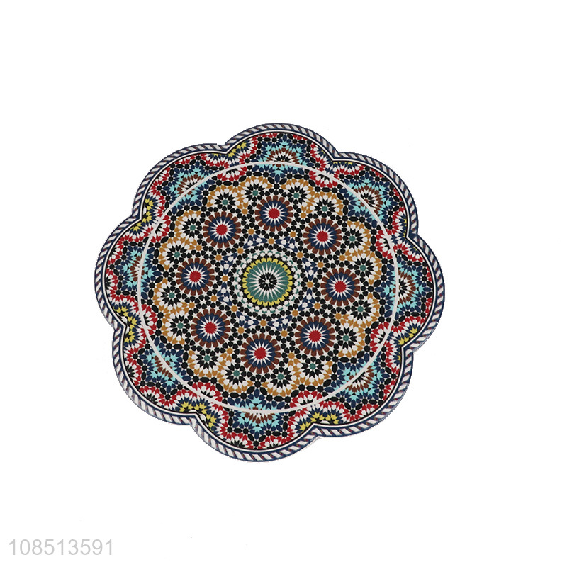 High quality mandala coasters heat resistant ceramic coaster cup mats