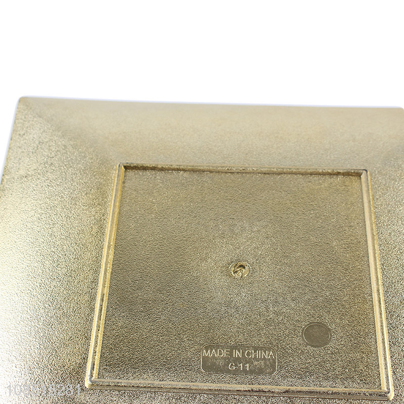 Wholesale large square plastic serving plate dessert plate