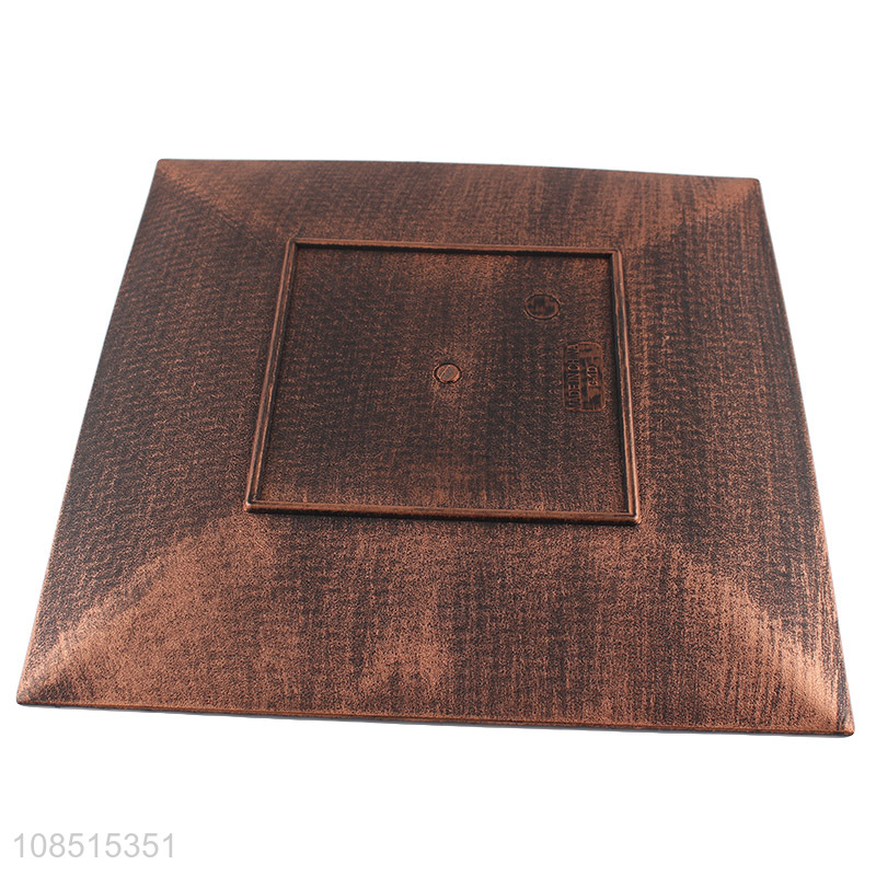 Hot sale western plastic dinner plate household dinnerware