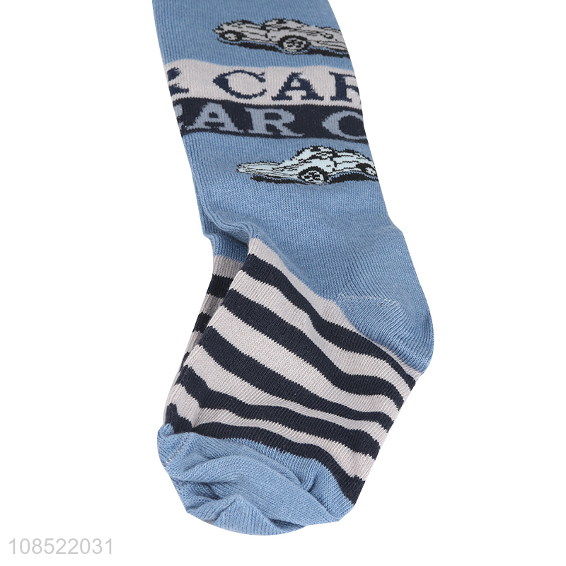 Factory supply cotton kids breathable panty hose socks for sale