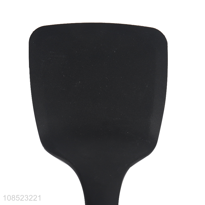 Good selling nylon long handle kitchen utensils cooking spatula