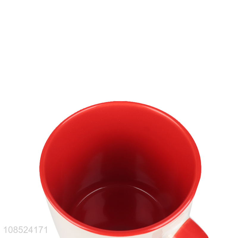 Yiwu market sublimation mugs ceramic drinking cup with handle