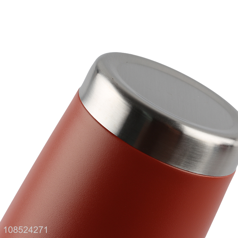 Wholesale 20 oz food grade stainless steel vacuum insulated tumblers with straw