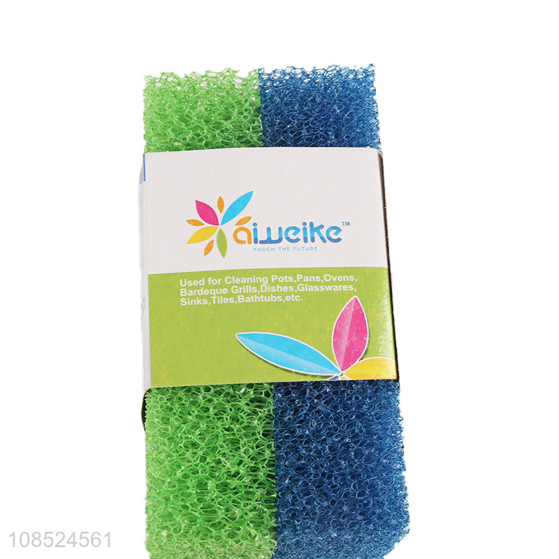 Wholesale multipurpose scouring pads kitchen dish washing scrubbers