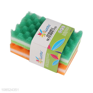 New products kitchen cleaning sponge dish scrubber wholesale