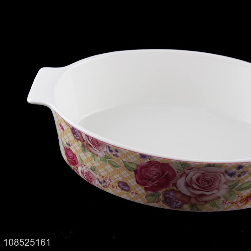 Good quality household ceramic plate tableware dishes for sale