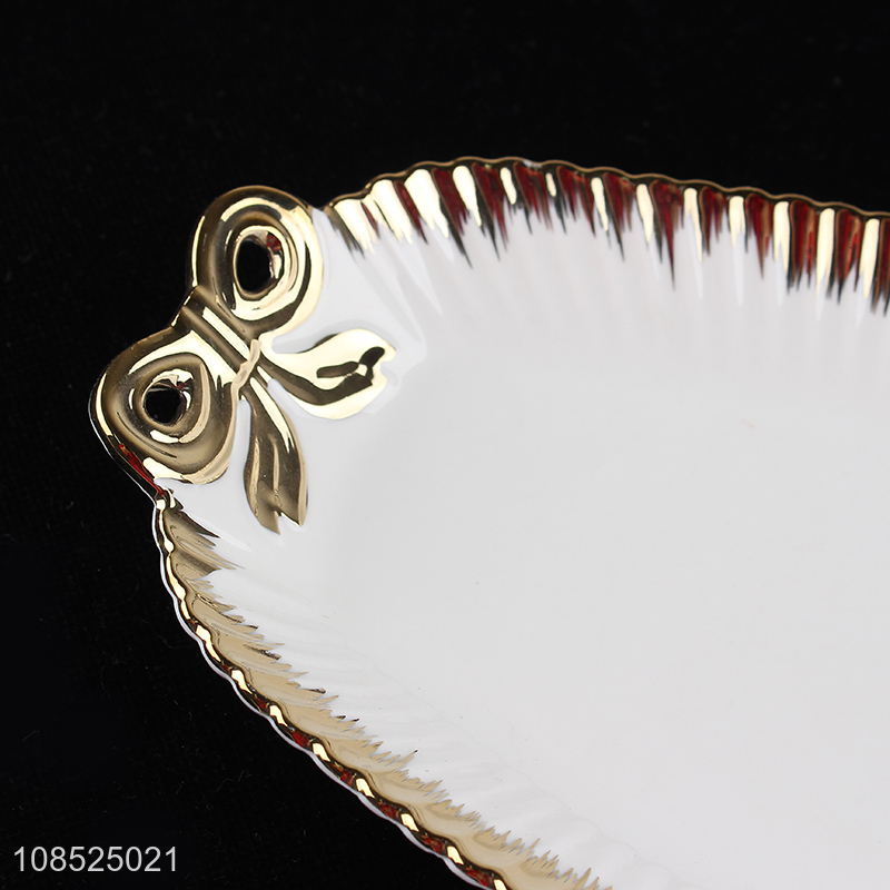 Online wholesale ceramic tableware plate household dishes