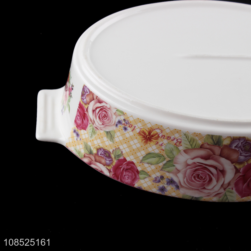 Good quality household ceramic plate tableware dishes for sale