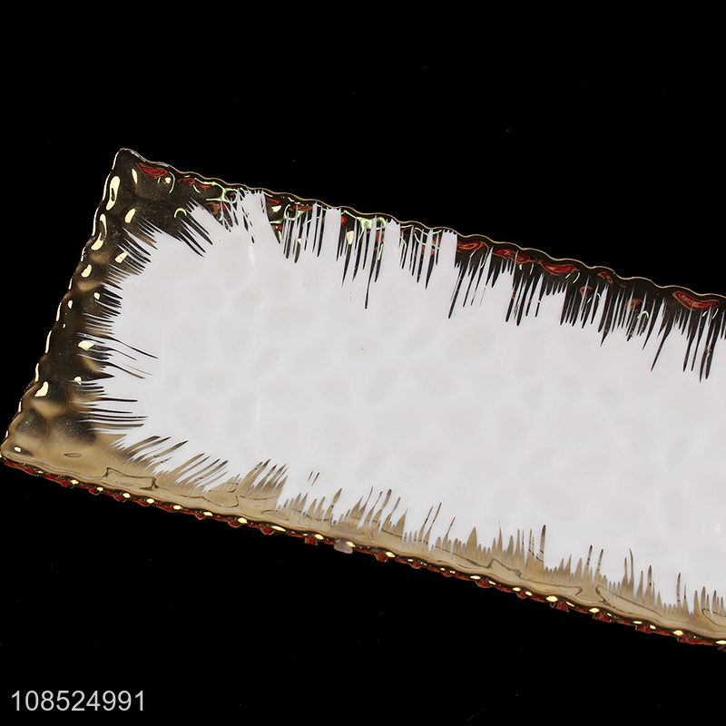 Factory wholesale ceramic decorative plate tableware dishes for home