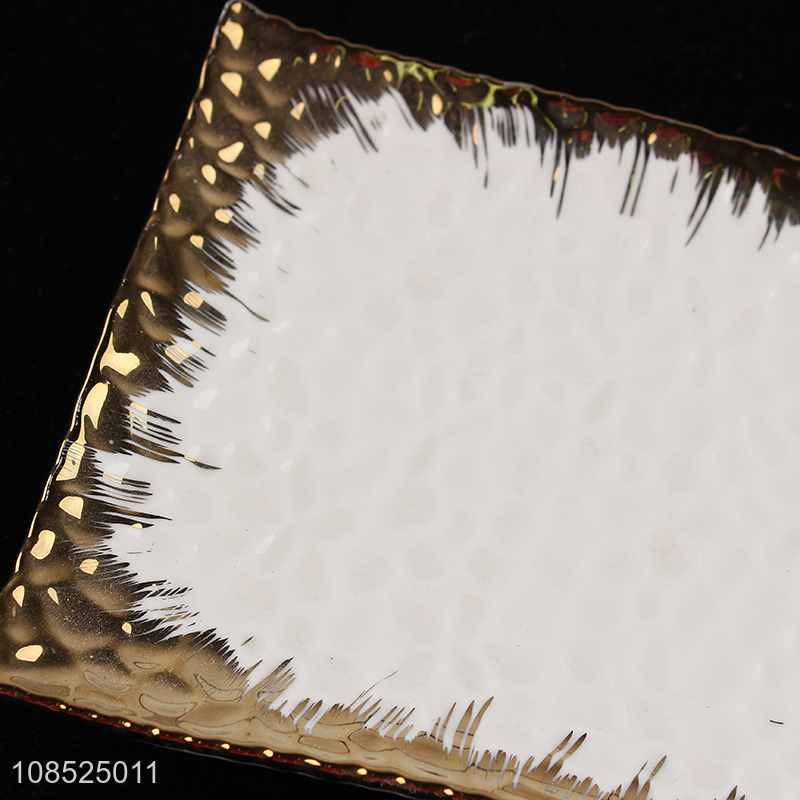 Hot selling delicate design ceramic tableware ceramic plate dishes