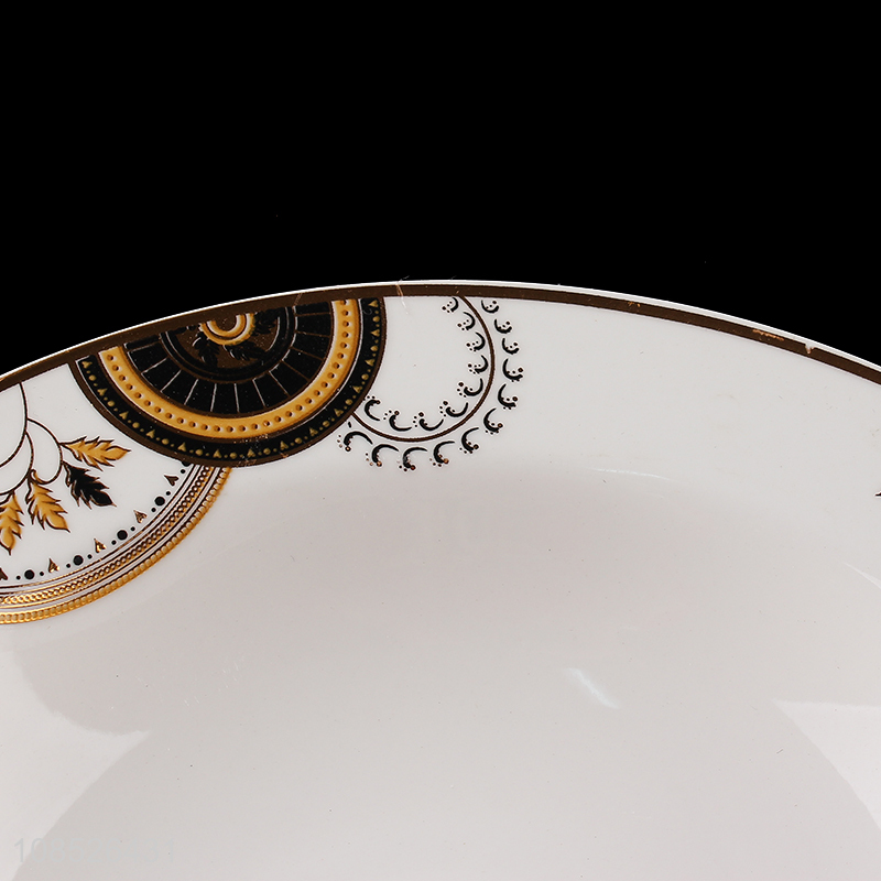 High quality dinnerware ceramic plate serving plate salad plate