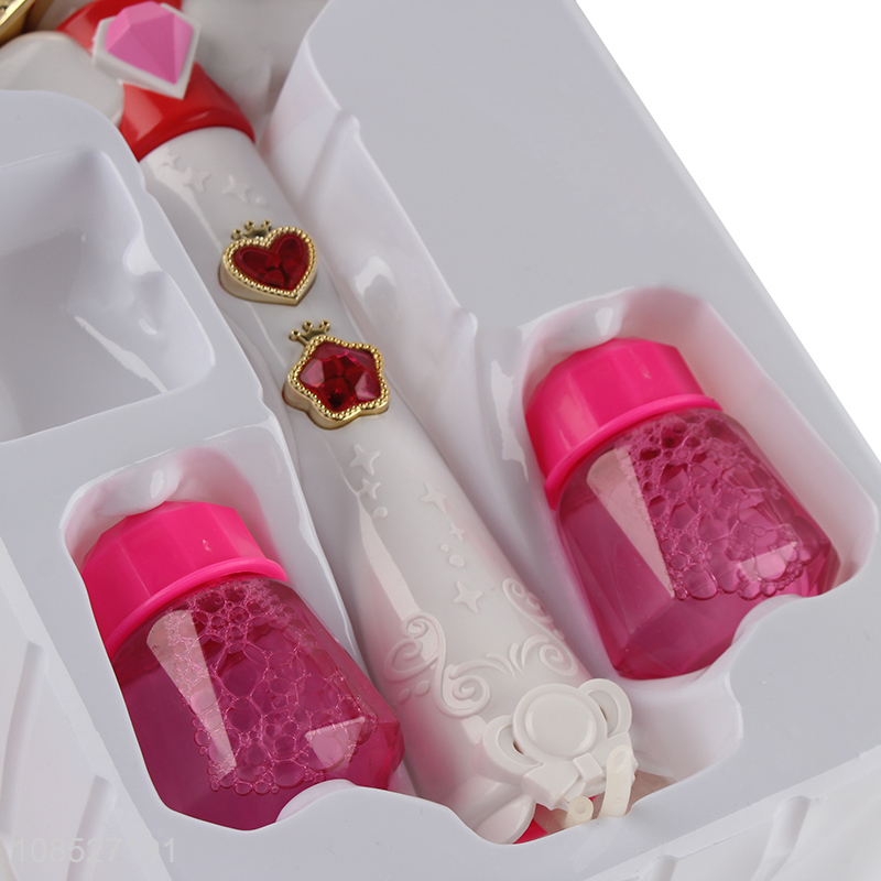 China wholesale children outdoor electric bubble wand toys