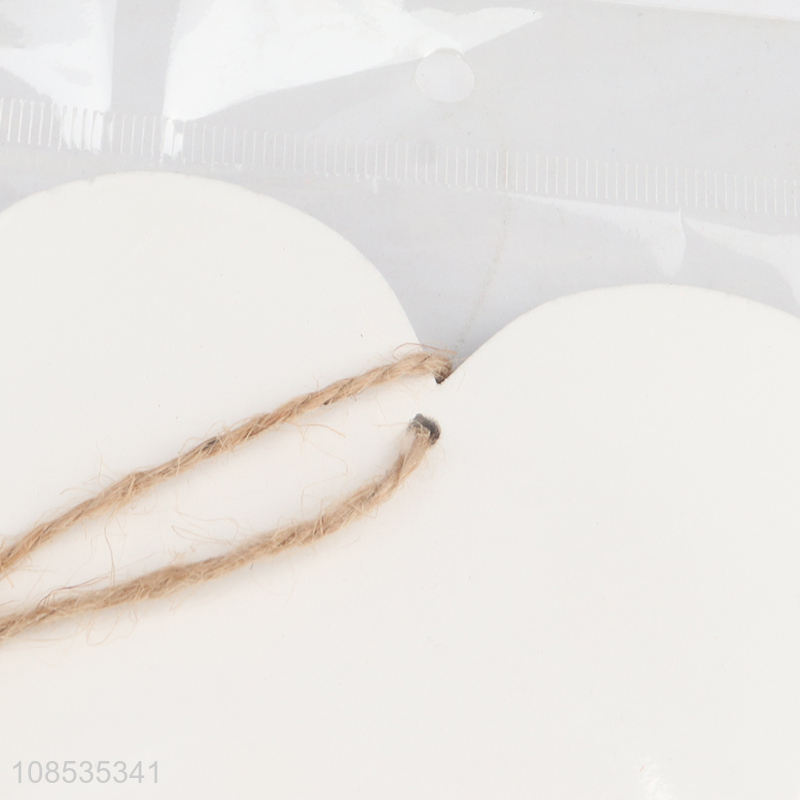 Wholesale handmade laser cut wooden hanging Christmas decoration