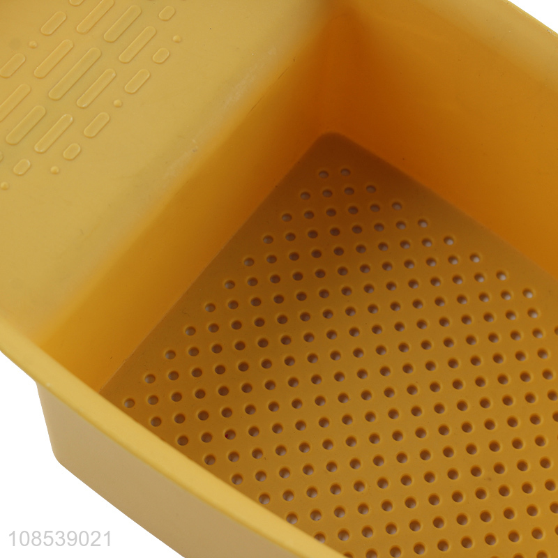 Wholesale plastic sink colander strainer for washing vegetable fruit