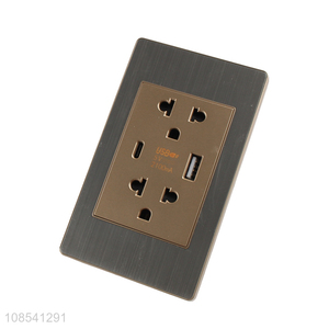 Wholesale Thailand Vietnam Philippines wall outlet with usb port