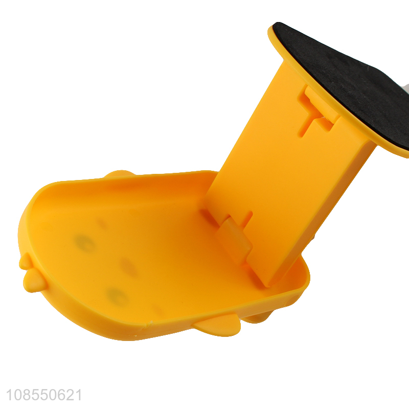 Good quality cute cartoon folding mobile phone stand for desk