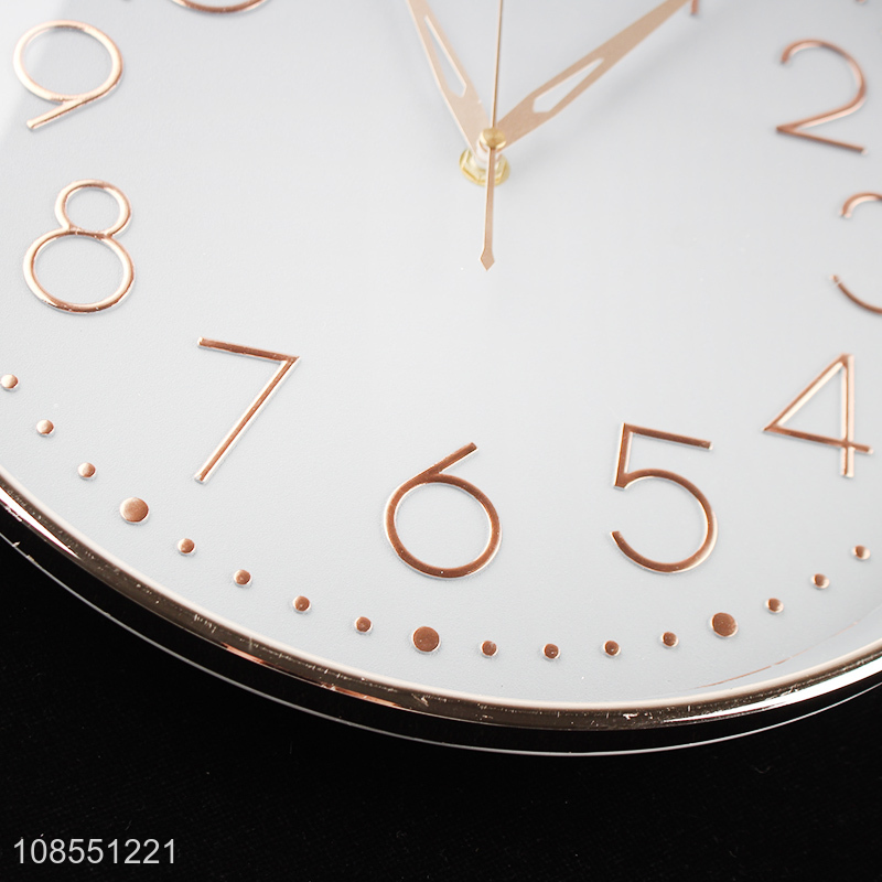 China imports mute wall clock quartz clock for home office