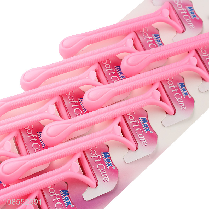 Wholesale twin blades disposable shaving razors for all type skins