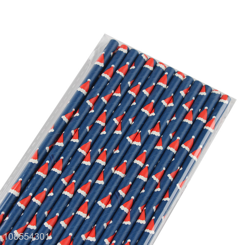 Hot selling disposable paper coffee straw juice straw