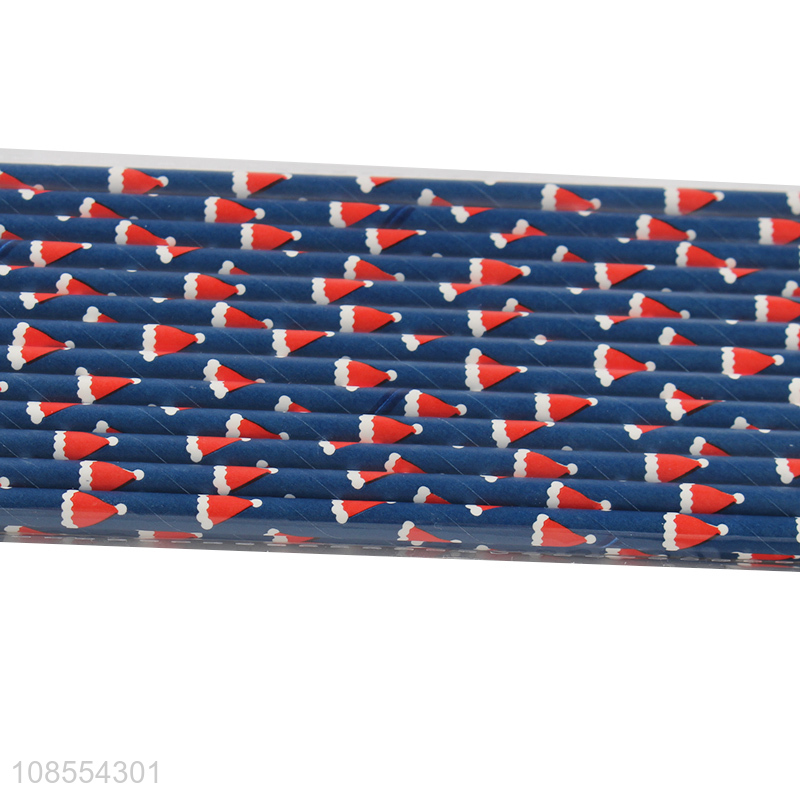 Hot selling disposable paper coffee straw juice straw